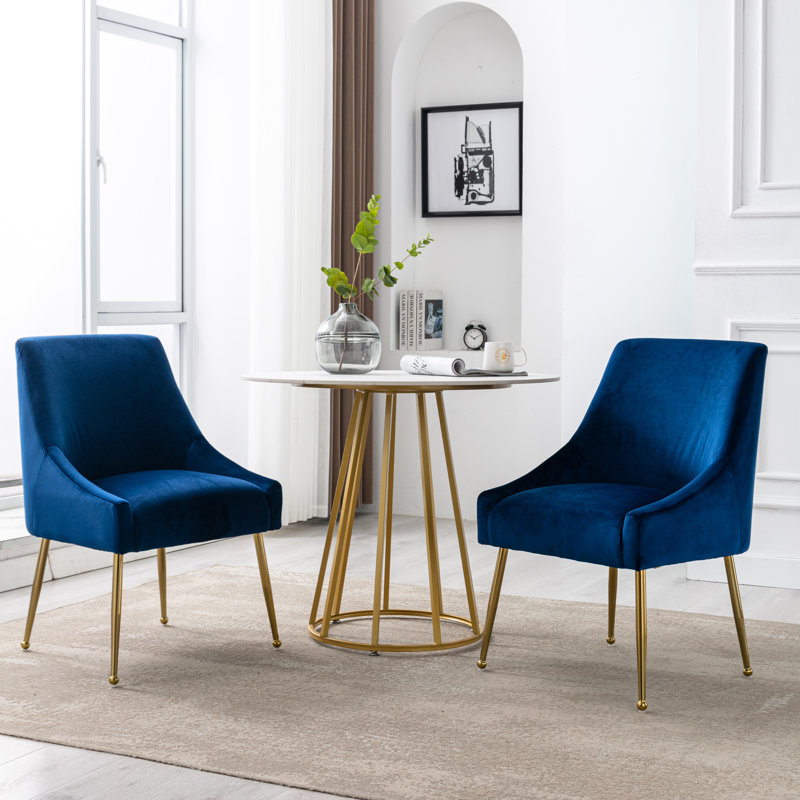 Everly Quinn Tibisay Tufted Velvet Upholstered Parsons Chair & Reviews